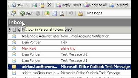 Microsoft Office Outlook 2003 My Navigation Pane is missing