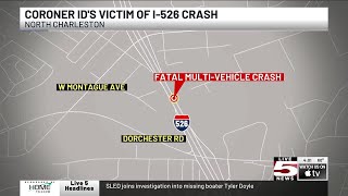 VIDEO: Coroner IDs man killed in I-526 crash