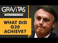 Gravitas: Bolsonaro bumped off the family photo at G20?
