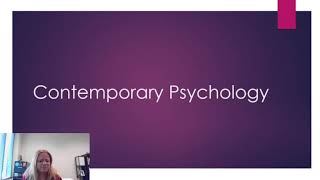 Contemporary Psychology