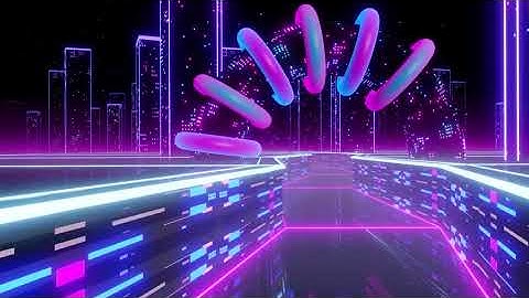 Copyright Free Video Background #46 || 80s Synthwave Vaporwave Retrowave #0718