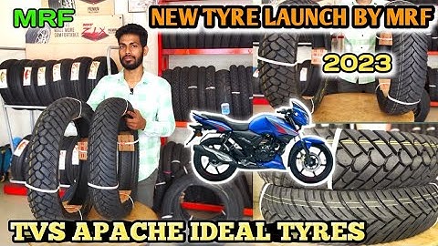 TVS Apache best tyre new launch number one brand size 110/80-17 TVS Apache bike tyre/