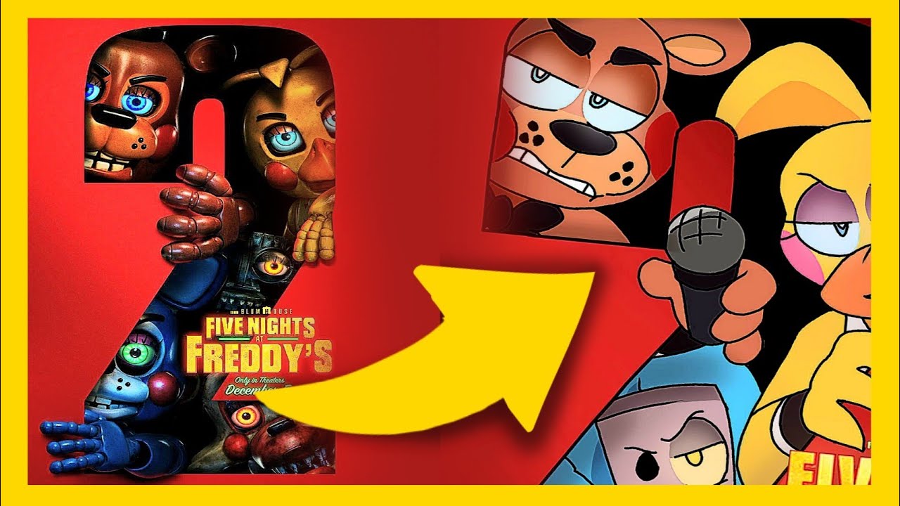 FNAF2 MOVIE póster (TNAF SpeedPaint Version) || Tizz Funtix - YouTube