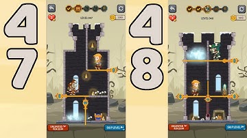 How to Loot - Pin Pull & Hero Rescue Level 47 & 48