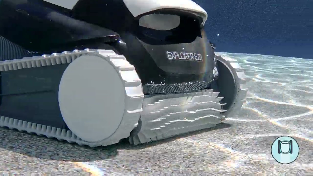 The New Maytronics Dolphin Explorer E20 Robotic Pool Cleaner