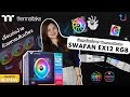 รีวิวพัดลมใหม่ล่าสุดจาก Thermaltake SWAFAN EX 12 RGB😍