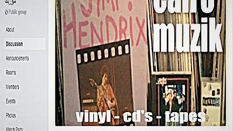 cairo muzik - selling vinyl in egypt