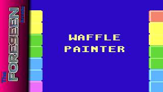 Waffle Painter - Atari 7800 Homebrew