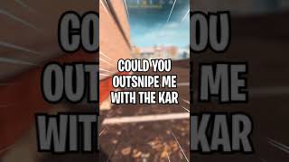 do you think YOU can outsnipe ME with the Kar98? #shorts #warzone #snipe #kingvon