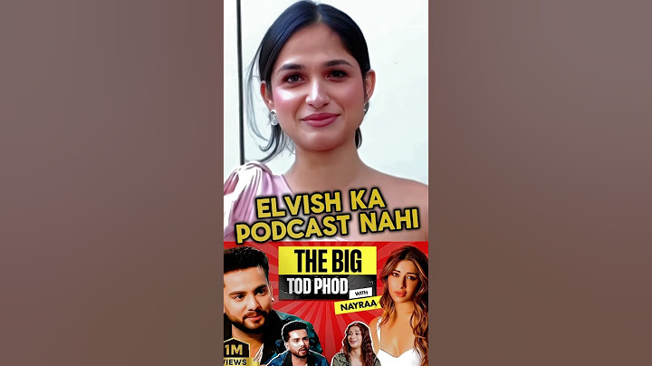 Kashish Kapoor On Elvish Phodcast #kashishkapoor #biggbosslive #biggboss #elvis #youtubeshorts