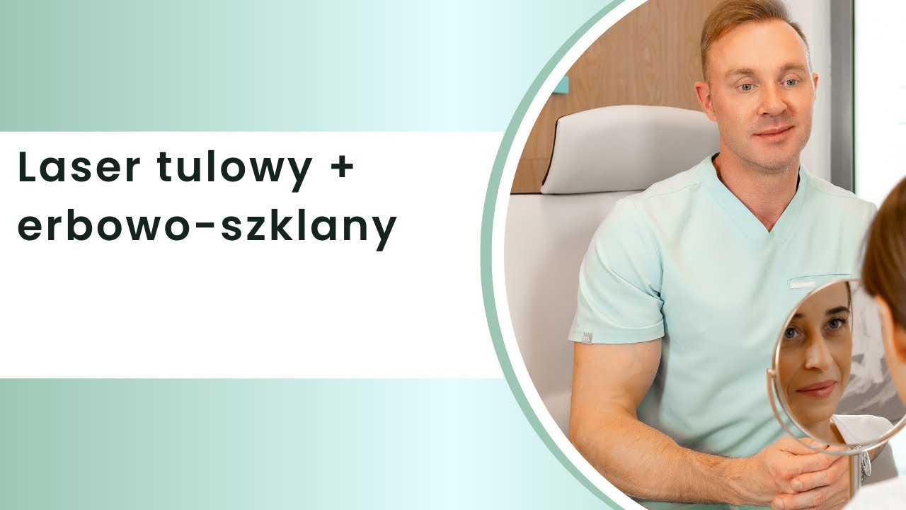 Laser tulowy i erbowo szklany - okres gojenia w terapii łączonej