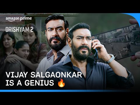 Vijay Salgaonkar is a Mastermind ? | Drishyam 2 | Prime Video India