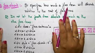 Flexbox tutorial | Part-2/2 | HTML | Lec-58 | Bhanu Priya