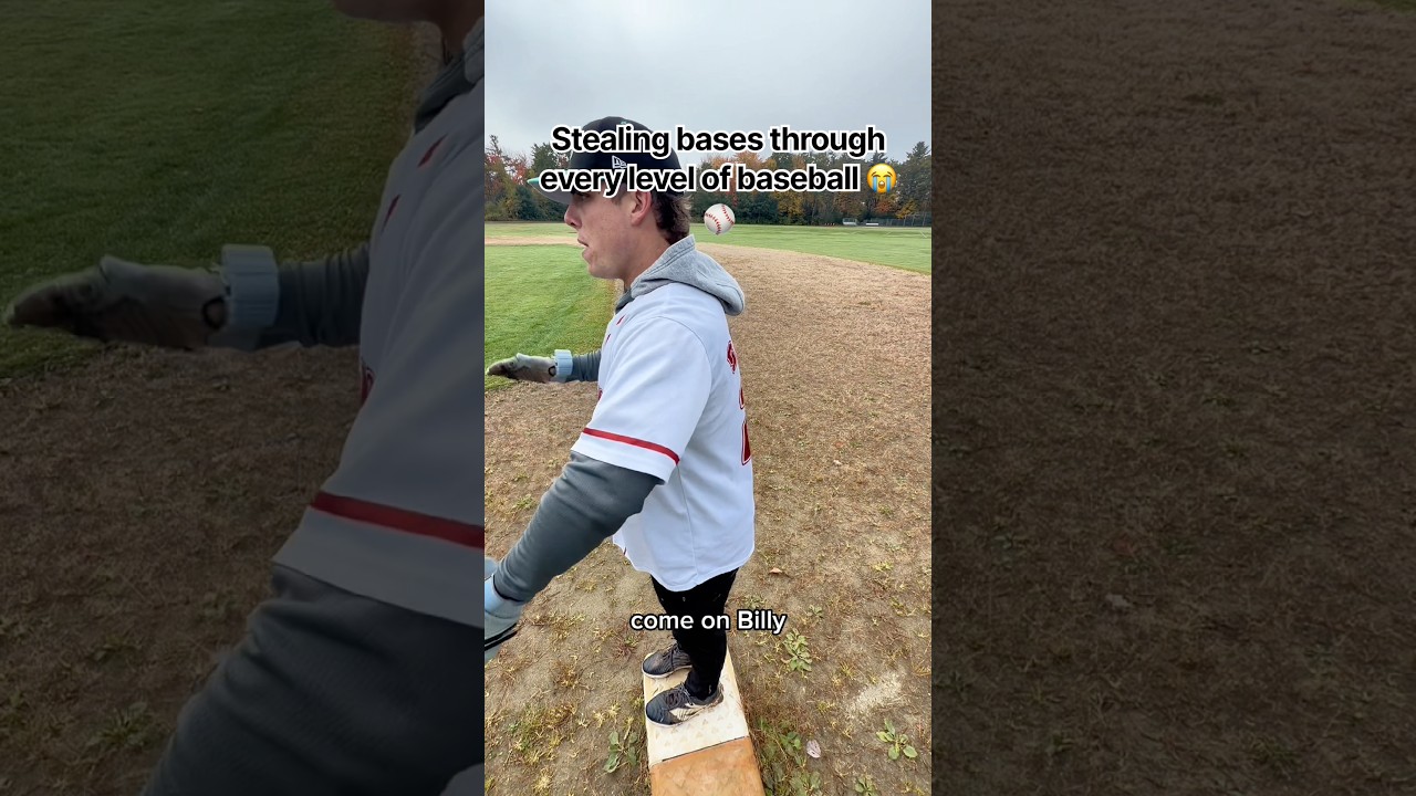 Stealing bases through EVERY LEVEL!! 😭⚾️ #baseball #baseballplayer #baseballlife #viral #athlete
