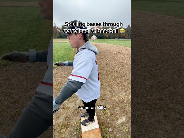 Stealing bases through EVERY LEVEL!! 😭⚾️ #baseball #baseballplayer #baseballlife #viral #athlete