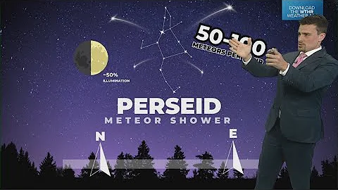 Where to look to see the most meteors tonight | Perseid Meteor Shower 2024