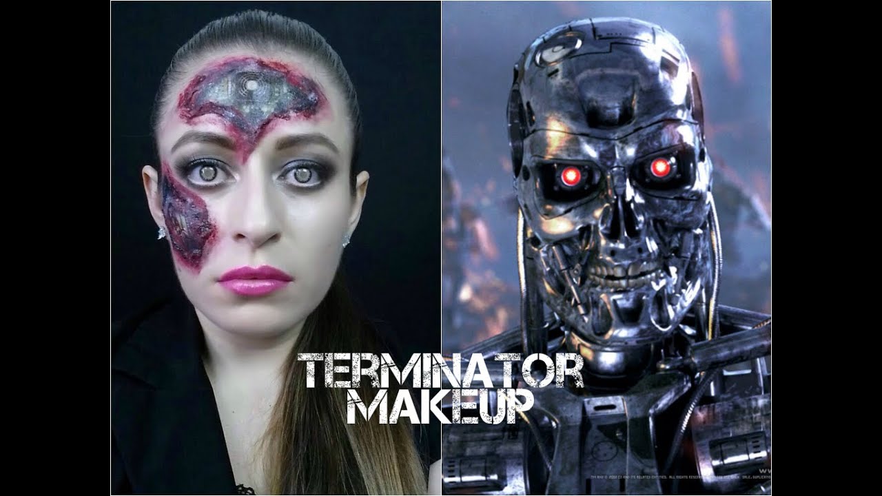 Terminator Cyborg Makeup Tutorial YouTube