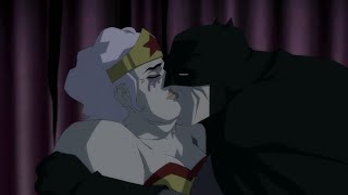 Batman Kissed Selina - Batman: The Dark Knight Returns Part 2 2012