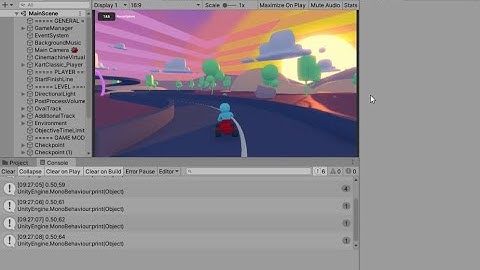 Unity Karting Micro Game: modelos de usuarios