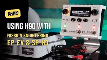 Using the Eventide H90 Pedal with Mission Engineering Expression Pedals