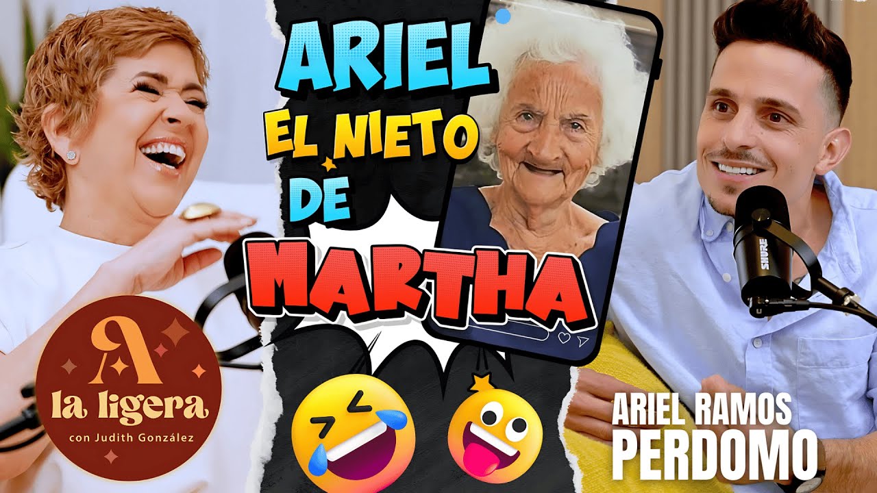 🔴 ARIEL RAMOS el NIETO de MARTHA la ABUELA más VIRAL de CUBA 👀 🎙️ "A LA LIGERA PODCAST"