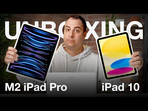 Apple's New 10th-Gen iPad and M2 iPad Pro Unboxing & First Impressions