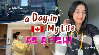 What PSW Do? A Day In my Life as a PSW| Canada| ‍⚕