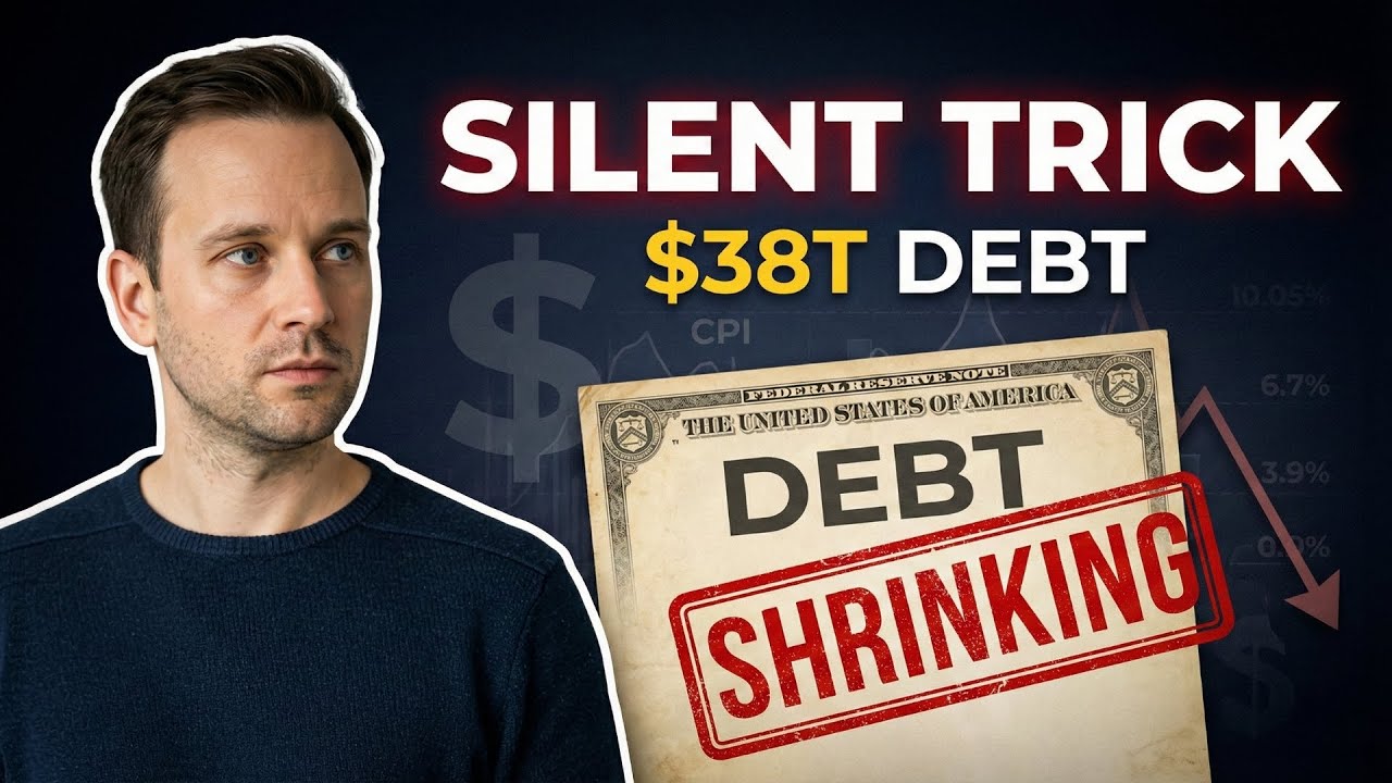 Shrink $38 Trillion National Debt: The “Silent Trick” America Uses Without Paying It