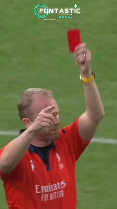 Great sportsmanship by Antoine Dupont after a red card offense on Cheslin Kolbe. #rugby #shorts