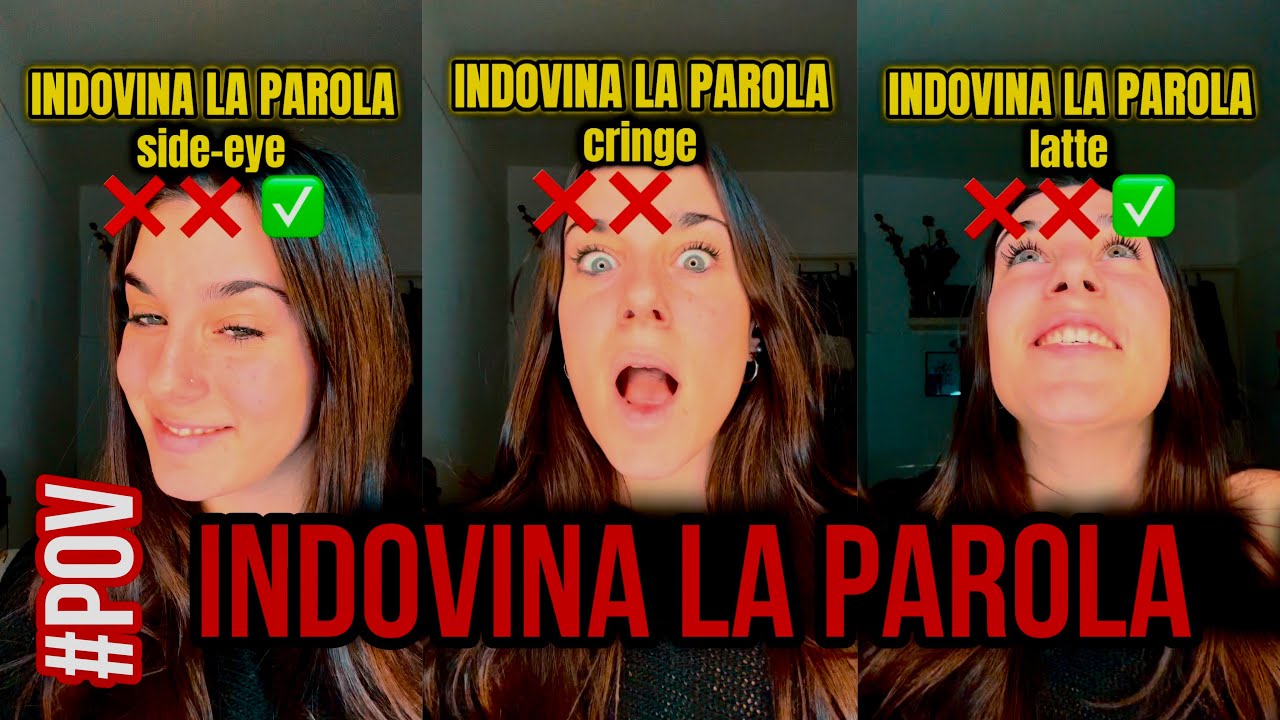 DEVI INDOVINARE LA PAROLA sennò.. | #pov completo