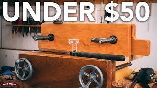 Hardwood Moxon Vise for Under $50 (plans and templates available)