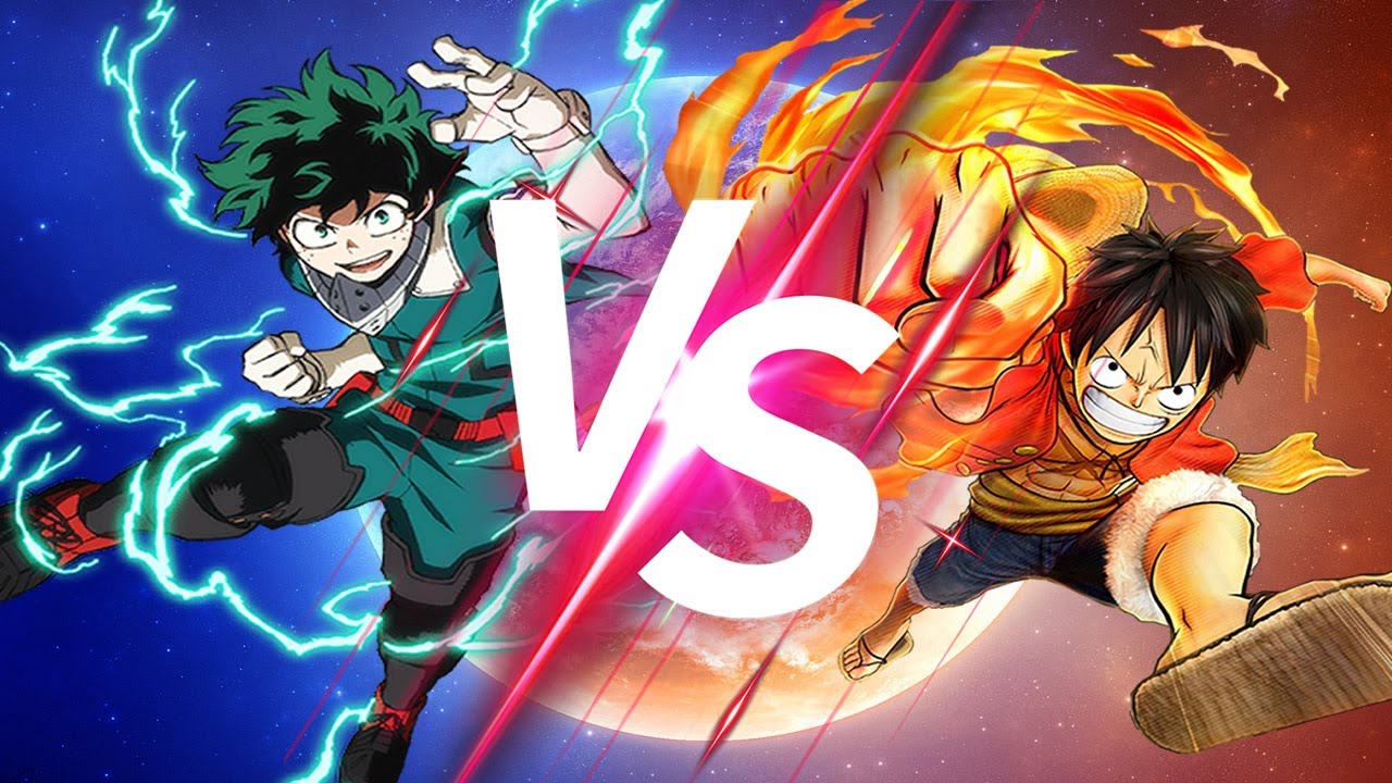 Midoriya VS Luffy (Sprite Animation) (My Hero Acadamia x One Piece)