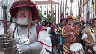 Landsknechte Singen Das Leben Ist Ein Würfelspiel, Fähnlein Ems, Frundsbergfest Mindelheim 2023