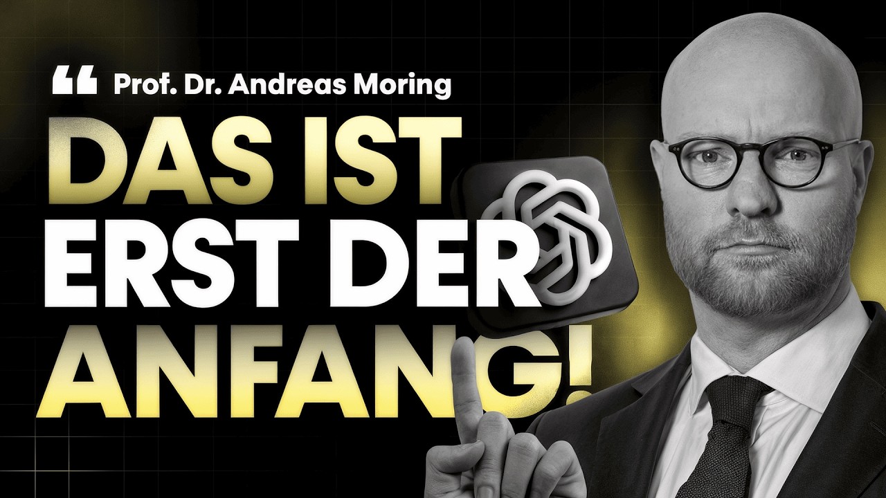 Prof. Dr. Andreas Moring: Überwachung, Künstliche Intelligenz, Roboter, AI-Natives & KI im Studium