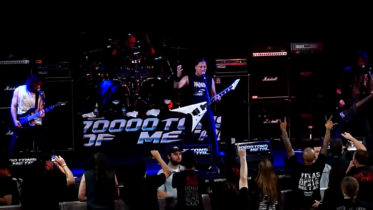 Exhumed live @ 70000 tons of metal 2018