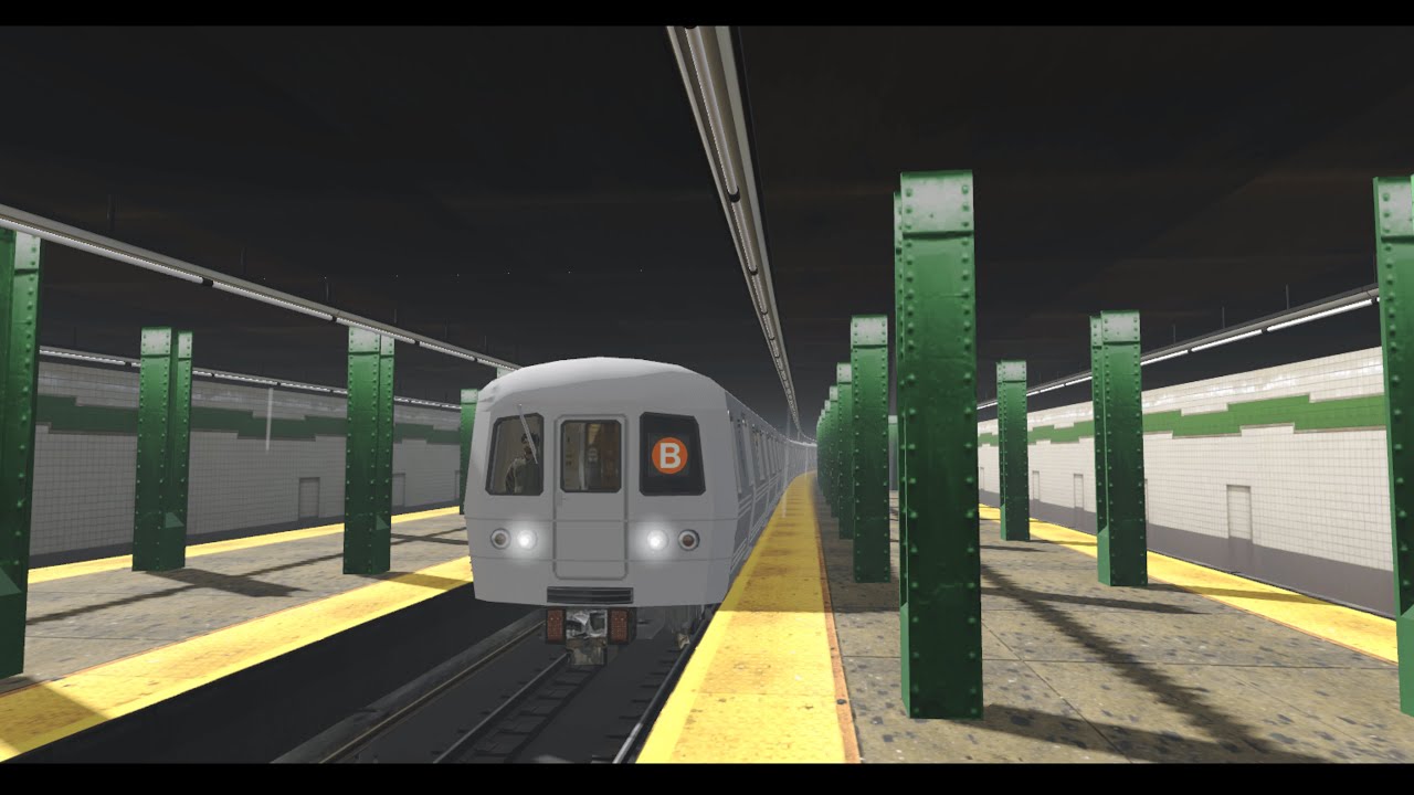 Nycta R46 Trainz 2019: R46 (B) Train Ride (Brighton Beach to Bedford Park Blvd ...
