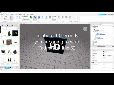How to give all that join your admin game *FREE ADMIN*! [2020 2021]