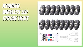 REVIEW (2026): Asunder Wireless LED Strobe Light. Features