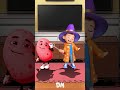 Wizard Potato Balloon Surprise! 🪄🎈 #shorts #nurseryrhymes