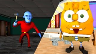 Scary Neighbor Sponge Secret - Full Game screenshot 2