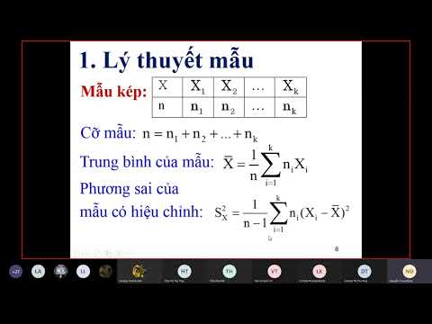 Video Chương 3 Mẫu ngẫu nhiên và ước lượng tham số Phần 1 - youtube