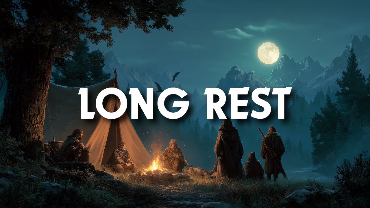 Night Watch | Forest Campfire | D&D & RPG Music | 1 Hour