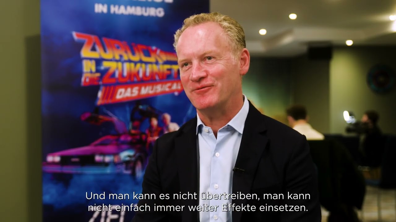 Zurück in die Zukunft - Das Musical | Interview mit Colin Ingram