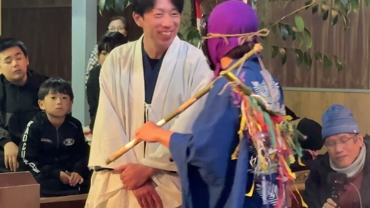 花祭22「おきな」2025/11/8（土）〜9（日）愛知県 北設楽郡 東栄町 御園 #奥三河 ＃伝統芸能 #重要無形民族文化財