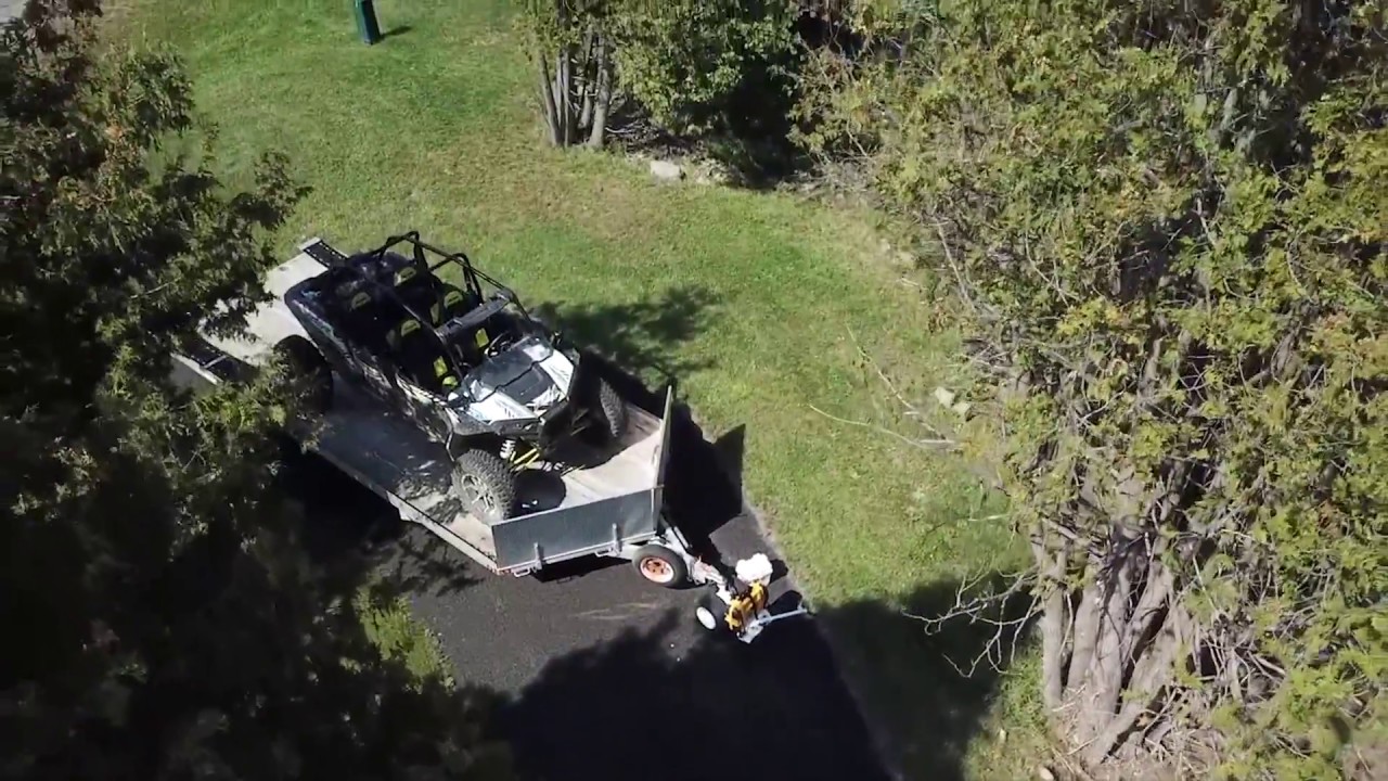 Parkit360 Power Trailer Dolly - Clean-Up Time For Polaris RZR XP