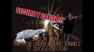 REAL LIFE PRISON BREAK| Underground Tunnels! With DDOGG VLOGS (Abandoned Prison Pt. 2