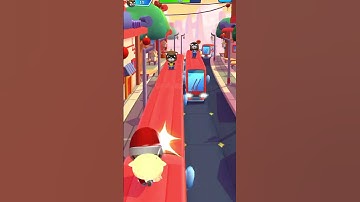 Talking Tom Hero Dash Red Flame Ben Hit 30 Raccoons In One Ultimate Run Ultra Fast Race #Shorts #Ben