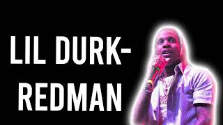 lil durk- red man (lyric video )