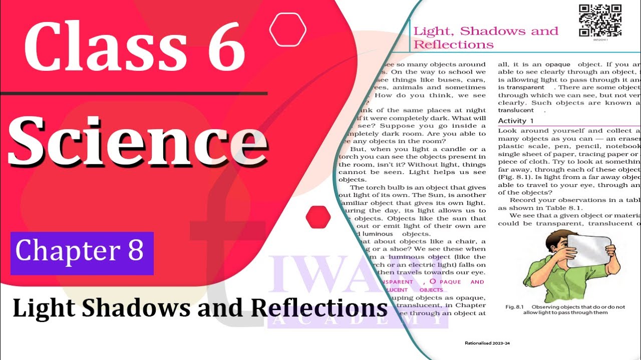 NCERT Solutions for Class 6 Science Chapter 8 - YouTube