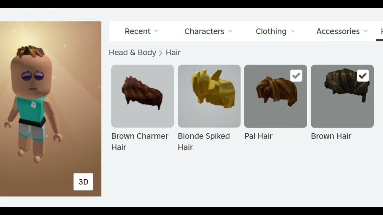 How To Actually Layer Hair On Roblox Wear Multiple Hairs Tutorial 